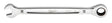 Milwaukee 45-96-9311 Ratcheting Combination Wrench, Metric, 11 mm Head, 6-3/4 in L, 12-Point, Steel, Chrome-Plated