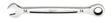 Milwaukee 45-96-9314 Ratcheting Combination Wrench, Metric, 14 mm Head, 7.8 in L, 12-Point, Steel, Chrome-Plated