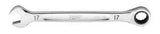 Milwaukee 45-96-9317 Ratcheting Combination Wrench, Metric, 17 mm Head, 9.19 in L, 12-Point, Steel, Chrome