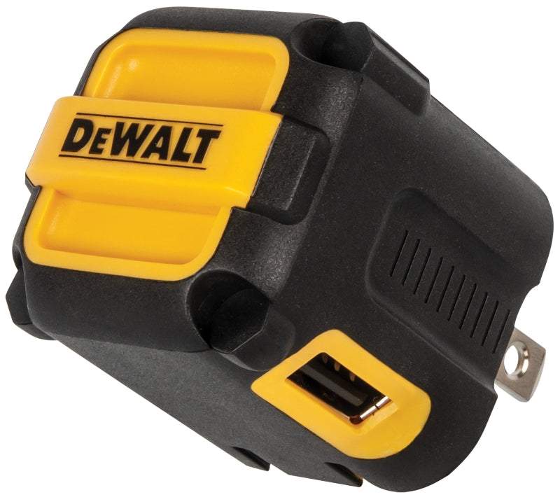 DEWALT 131 0849 DW2 USB Charger, 2.4 A Charge, Black, Pack of 2