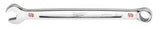 Milwaukee 45-96-9412 Combination Wrench, SAE, 3/8 in Head, 6.22 in L, 12-Point, Steel, Chrome, Ergonomic, I-Beam Handle