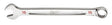 Milwaukee 45-96-9416 Combination Wrench, SAE, 1/2 in Head, 7.09 in L, 12-Point, Steel, Chrome-Plated
