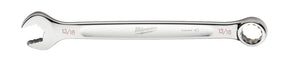 Milwaukee 45-96-9426 Combination Wrench, SAE, 13/16 in Head, 10.71 in L, 12-Point, Steel, Chrome-Plated