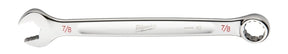Milwaukee 45-96-9428 Combination Wrench, SAE, 7/8 in Head, 11.61 in L, 12-Point, Steel, Chrome-Plated