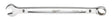 Milwaukee 45-96-9509 Combination Wrench, Metric, 9 mm Head, 5.91 in L, 12-Point, Steel, Chrome-Plated