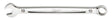Milwaukee 45-96-9510 Combination Wrench, Metric, 10 mm Head, 6.22 in L, 12-Point, Steel, Chrome-Plated