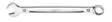 Milwaukee 45-96-9512 Combination Wrench, Metric, 12 mm Head, 6.77 in L, 12-Point, Steel, Chrome-Plated