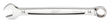 Milwaukee 45-96-9514 Combination Wrench, Metric, 14 mm Head, 7.48 in L, 12-Point, Steel, Chrome-Plated