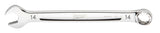 Milwaukee 45-96-9514 Combination Wrench, Metric, 14 mm Head, 7.48 in L, 12-Point, Steel, Chrome