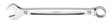 Milwaukee 45-96-9515 Combination Wrench, Metric, 15 mm Head, 7.87 in L, 12-Point, Steel, Chrome-Plated