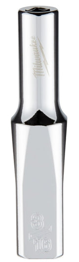 Milwaukee 45-34-9012 Socket, 3/16 in Socket, Deep Socket, 2.559 in OAL, 1/4 in Drive, 6-Point, Chrome Vanadium Steel