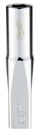 Milwaukee 45-34-9015 Socket, 9/32 in Socket, Deep Socket, 2.559 in OAL, 1/4 in Drive, 6-Point, Chrome Vanadium Steel