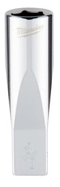 Milwaukee 45-34-9018 Deep Socket, 3/8 in Socket, 1/4 in Drive, 6-Point, Chrome Vanadium Steel, Chrome-Plated