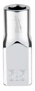 Milwaukee 45-34-9031 Socket, 5.5 mm Socket, Standard Socket, 4.921 in OAL, 1/4 in Drive, 6-Point, Chrome Vanadium Steel