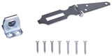 ProSource LR-133-BC3L-PS Safety Hasp, 3 in L, Steel, Zinc, 7/16 in Dia Shackle, Fixed Staple