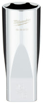 Milwaukee 45-34-9133 Deep Socket, 15/16 in Socket, 1/2 in Drive, 6-Point, Chrome Vanadium Steel, Chrome-Plated