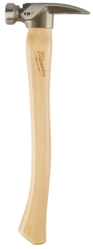 Milwaukee 48-22-9519 Framing Hammer, 19 oz Head, Smooth Head, Steel Head, 16.06 in OAL