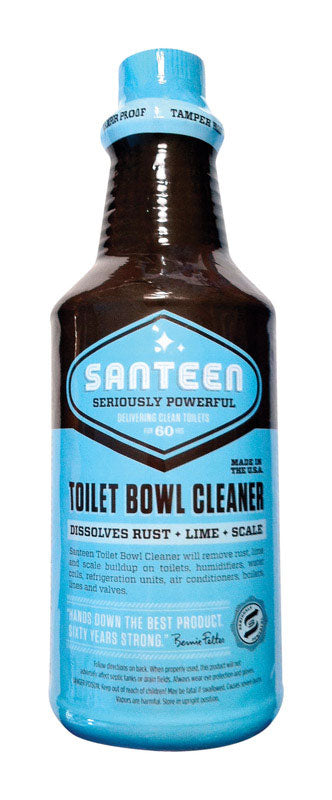 Santeen 100-6 Toilet Bowl Cleaner/Delimer, 32 oz, Pack of 6