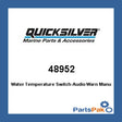 WATER TEMP SWITCH-AUDIO WARN