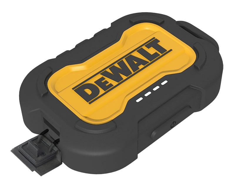 DEWALT 215 1643 DW2 Power Bank, 10,000 mAh, 2-USB Port, Black