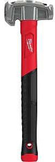 Milwaukee  48-22-9040 Lineman's Hammer, 36 oz Head, Milled, Smooth Strike Head, Steel Head, 15 in OAL