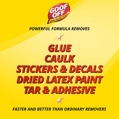 Goof Off Pro Strength Liquid Remover 1 gal, Pack of 4