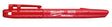 Milwaukee 48-22-3170 Marker, Red, 7.13 in L, Plastic Barrel, Red Barrel