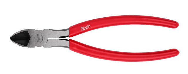 Milwaukee 48-22-6508 Diagonal Cutting Plier, 8 in OAL, Red Handle, 2 in W Jaw