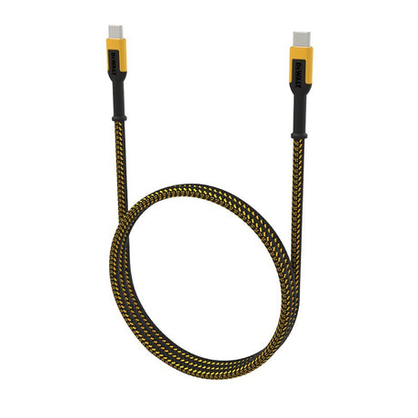 DEWALT 131 0007 DW2 Charging Cable, Type C, Kevlar Fiber Sheath, 6 ft L