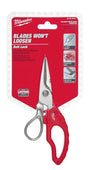 Milwaukee 48-22-4045 Electrician Snip, 10.65 in OAL, Ergonomic Handle, Metal Handle