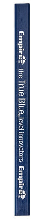 Empire 87BLK Carpenter Pencil, Medium Tip, Black, 176 mm L, Wood Barrel, Blue Barrel