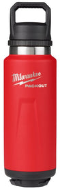 Milwaukee Packout 48-22-8397R Insulated Water Bottle, 36 oz, Metal, Red