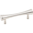 KasaWare K5123SN-8 Cabinet Pull, 4 in L Handle, 1-1/4 in Projection, Steel, Satin Nickel