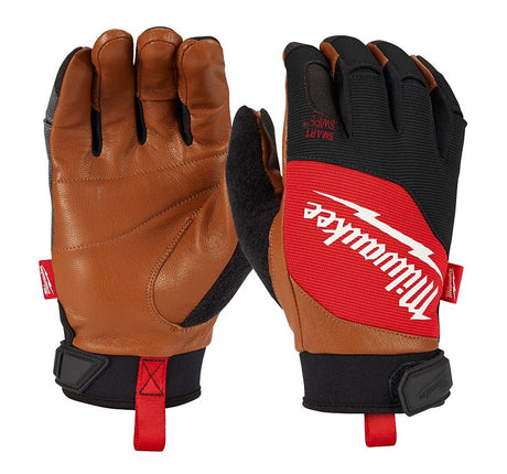 Milwaukee 48-73-0021 Performance Gloves, M, 11.2 in L, Touchscreen Thumb, Hook and Loop, Polyester