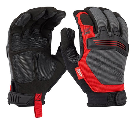 Milwaukee 48-73-8531 Work Gloves, Unisex, M, 7-1/4 to 7-5/8 in L, Reinforced Seam Thumb, Hook-and-Loop Cuff, Leather