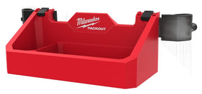 Milwaukee PACKOUT 48-22-8605 Tool Box Tray Attachment, 2-Compartment, ABS/Polycarbonate, Black/Red