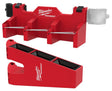 Milwaukee PACKOUT 48-22-8607 Tool Box Long Tool Holder Attachment, 25 lb, 3-Compartment, Polypropylene, Black/Red