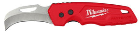 Milwaukee FASTBACK Series 48-22-1525 Folding Knife, 2.45 in L Blade, 1.24 in W Blade, Stainless Steel Blade, 1-Blade