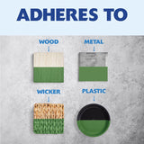 Rust-Oleum Painter's Touch 2X Ultra Cover Satin Leafy Green Paint+Primer Spray Paint 12 oz