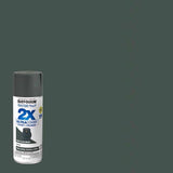 Rust-Oleum Painter's Touch 2X Ultra Cover Satin Hunt Club Green Paint+Primer Spray Paint 12 oz, Pack of 6