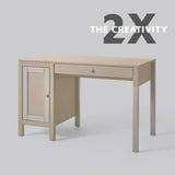 Rust-Oleum Painter's Touch 2X Ultra Cover Satin Fossil Paint+Primer Spray Paint 12 oz, Pack of 6