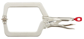 Milwaukee Torque Lock 48-22-3523 Locking C-Clamp with Swivel Jaw, 6-1/2 in OAL, 4-1/2 in Jaw Opening