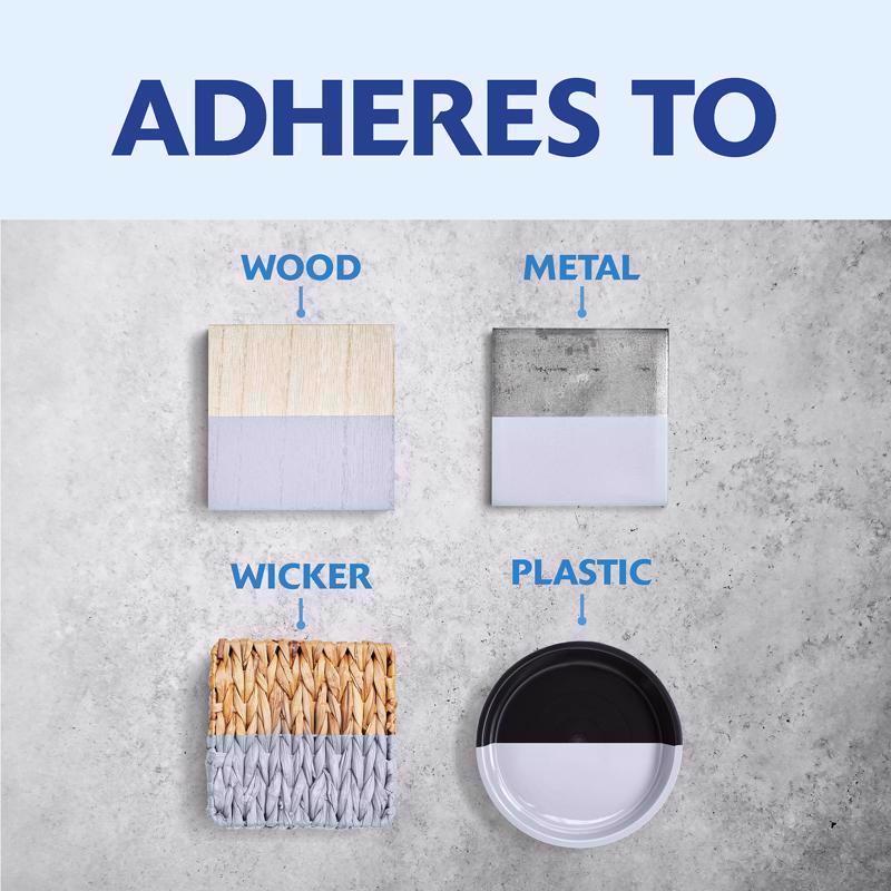 Rust-Oleum Painter's Touch 2X Ultra Cover Gloss Winter Gray Paint+Primer Spray Paint 12 oz