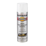 Rust-Oleum 7590838 Enamel Spray Paint, Flat, White, 15 oz, Can, Pack of 6