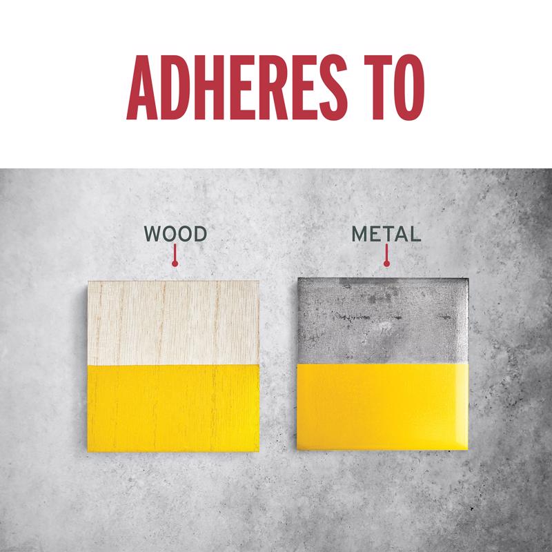 Rust-Oleum Stops Rust Indoor and Outdoor Gloss Sunburst Yellow Oil-Based Protective Paint 1 qt, Pack of 2