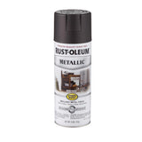 Rust-Oleum Stops Rust Metallic Oil Rubbed Bronze Metallic Spray Paint 11 oz, Pack of 6