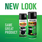Rust-Oleum Specialty Semi-Gloss Black Ultra High Heat Spray 12 oz, Pack of 6