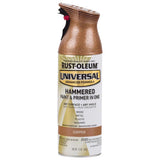 Rust-Oleum Universal Hammered Copper Spray Paint 12 oz, Pack of 6