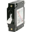 Blue Sea Systems 7248 Single Pole AC Circuit Breaker, 80 Amp, White
