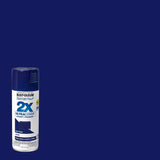 Rust-Oleum Painter's Touch 2X Ultra Cover Gloss Navy Blue Paint+Primer Spray Paint 12 oz, Pack of 6